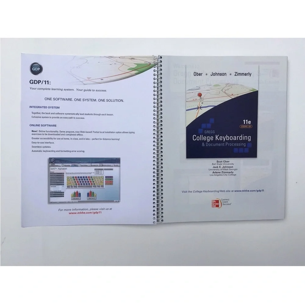 GREGG COLLEGE KEYBOARDING & DOCUMENT PROCESSING, GDP + By Ober Scot Ph.d. VG